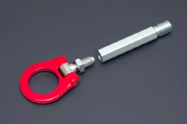 Cusco Swivel Joint Tow Hook, Red (Front) for Mazda RX-8 SE3P (2003-2012)