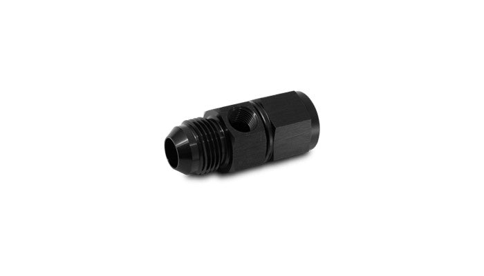Vibrant Female to Male AN Flare Union Adapters with 1/8" NPT Port