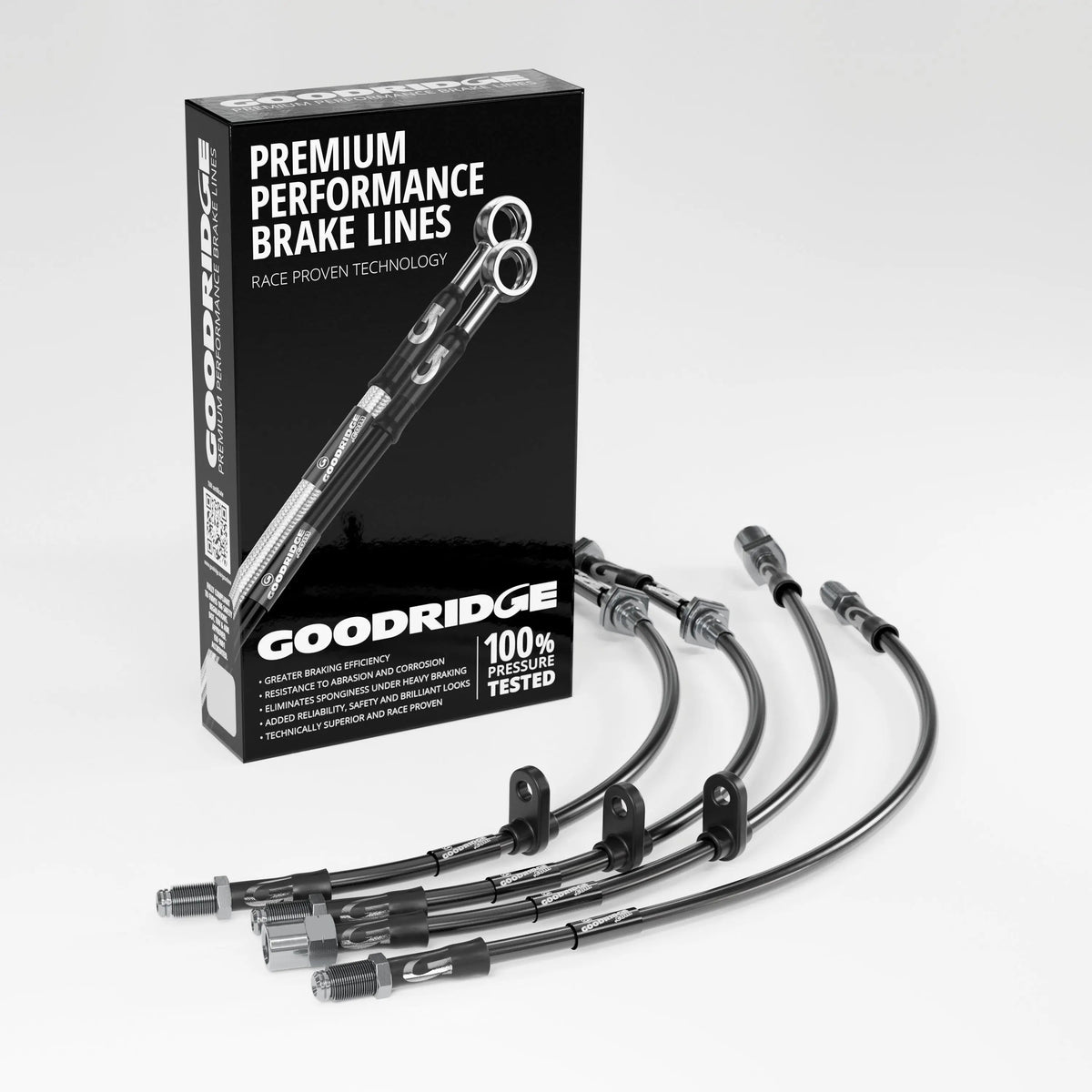 Goodridge Performance Brake Hose Kit for Lexus LS400 UCF10 (1992-1994)