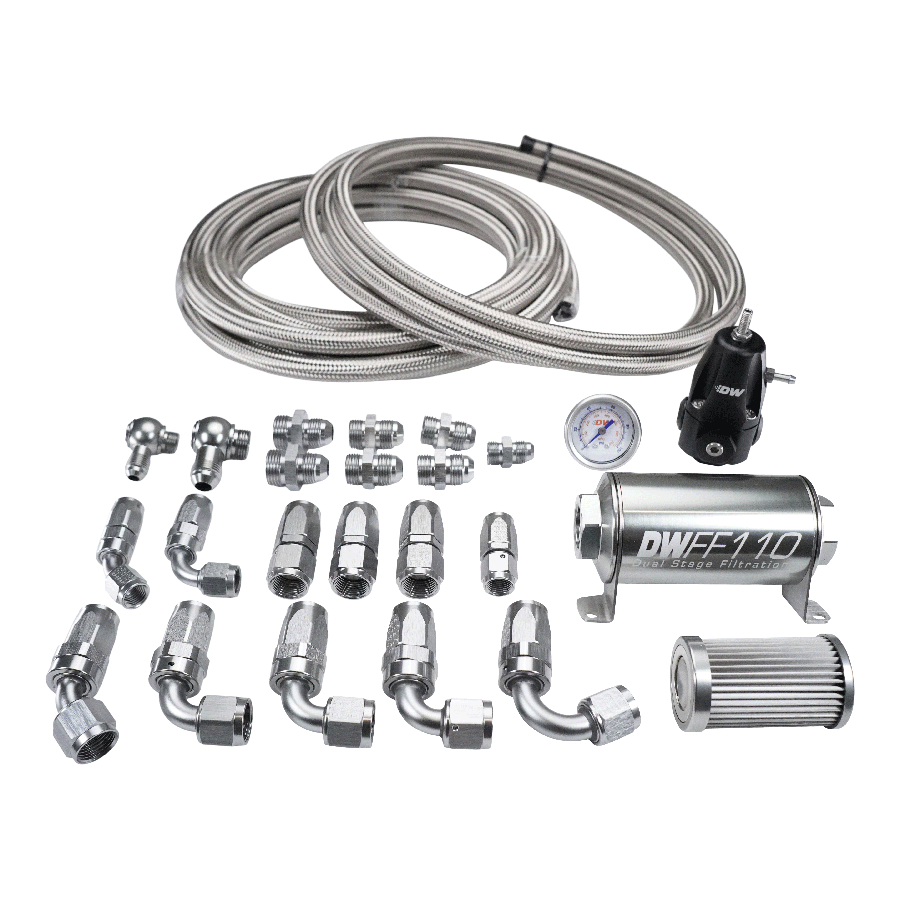 DeatschWerks X2 Pump Module CPE Plumbing Kit for Honda/Acura Civic/Integra EG/EK9/DC2