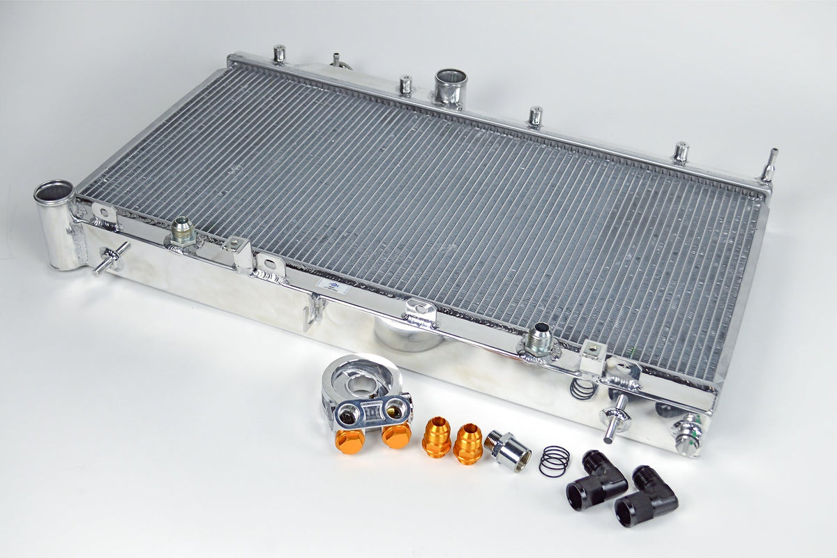 CSF w/ built-in Oil Cooler All-Aluminum Radiator for Subaru WRX/STI GRB/GVB (2008-2014)