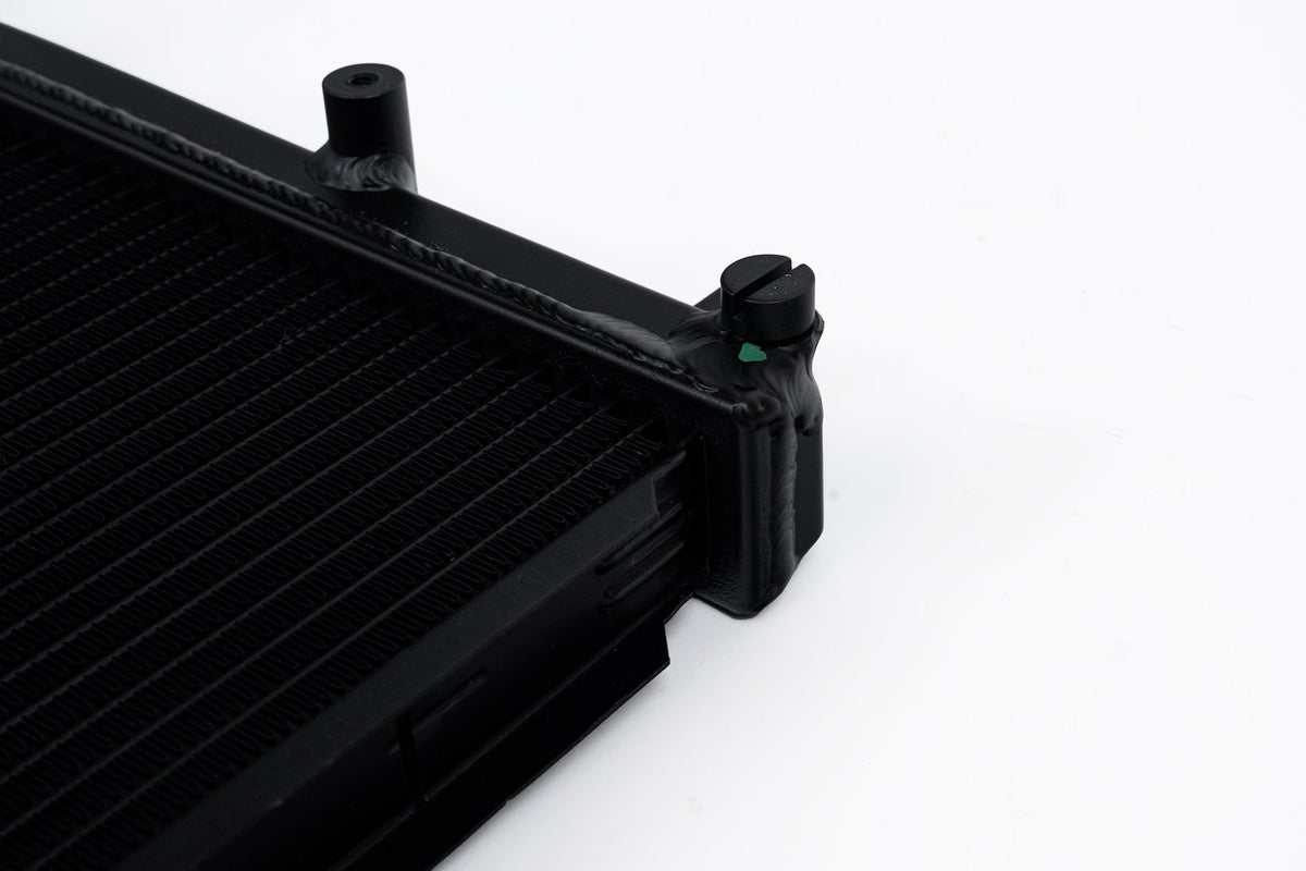 CSF 2-Row 42mm Race-Spec Radiator - Black for Subaru WRX/STI VAB (2015-2021)