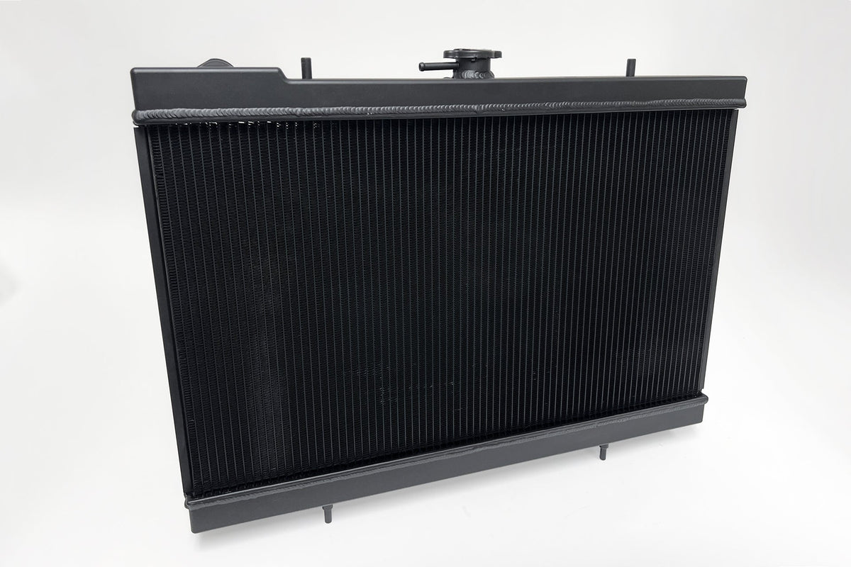 CSF GTS Full Billet Aluminum Radiator Blk (Discontinued) for Nissan GT-R R32