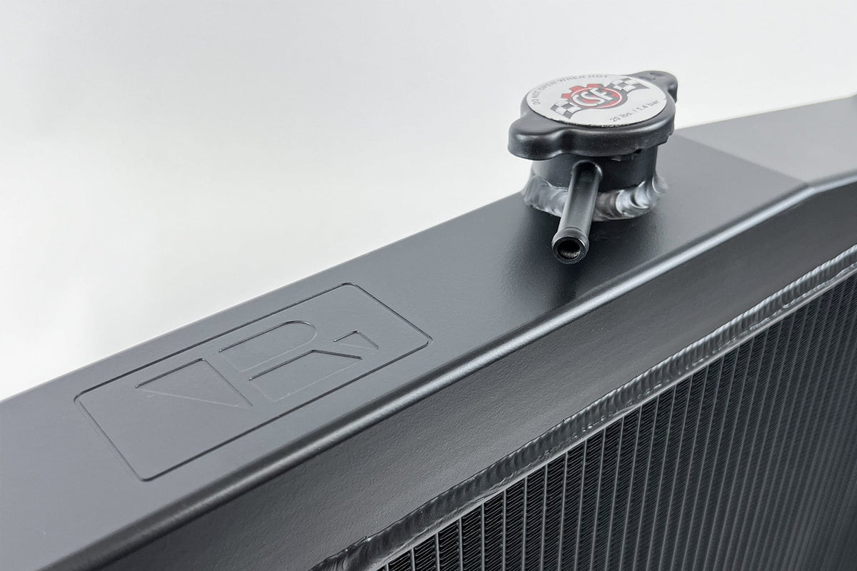 CSF GTS & GT-T Full Billet Aluminum Radiator Blk (Discontinued) for Nissan GT-R R33/R34