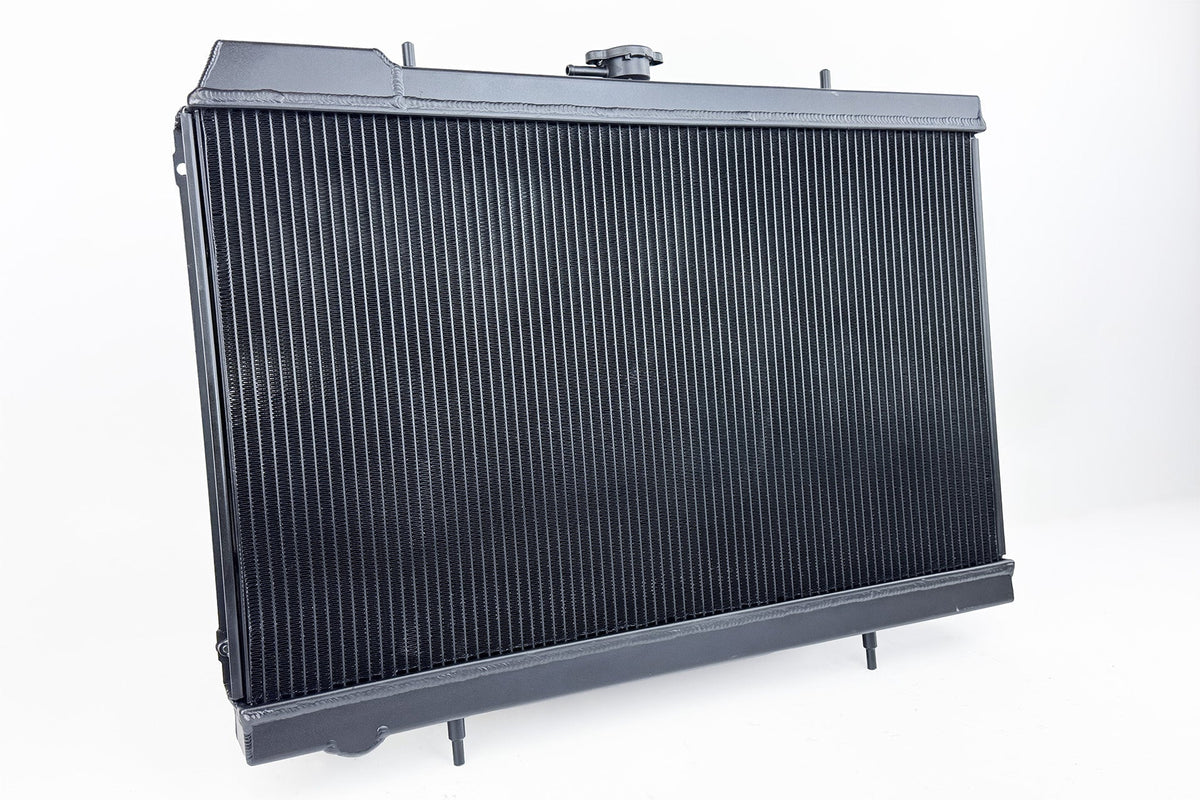 CSF GTS High-Performance All-Aluminum Radiator - Black for Nissan GT-R R32