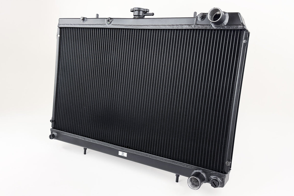 CSF GTS High-Performance All-Aluminum Radiator - Black for Nissan GT-R R32