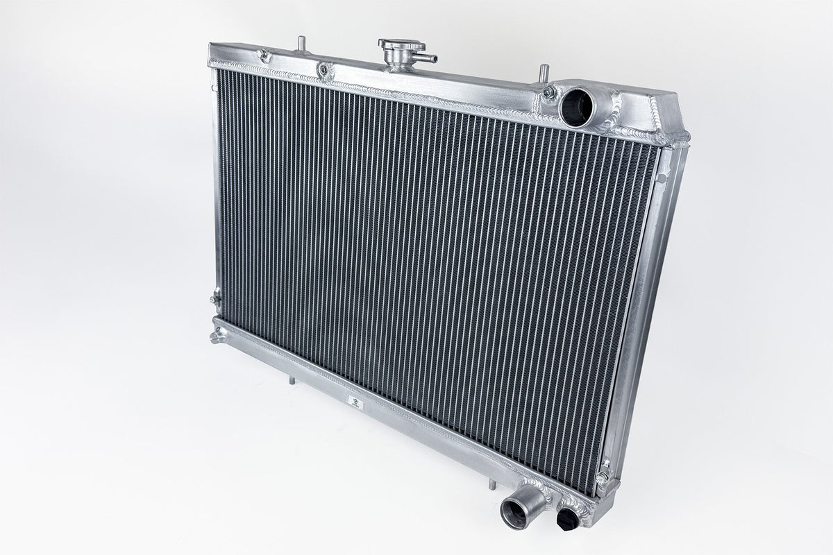 CSF GTS High-Performance All-Aluminum Radiator - Silver for Nissan GT-R R32