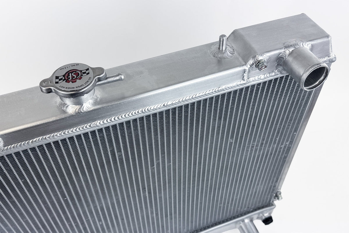 CSF GTS High-Performance All-Aluminum Radiator - Silver for Nissan GT-R R32