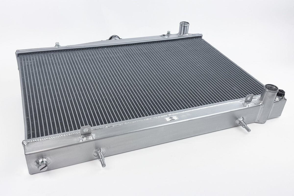 CSF GTS & GT-T High-Performance All-Aluminum Radiator - Black for Nissan GT-R R33/R34