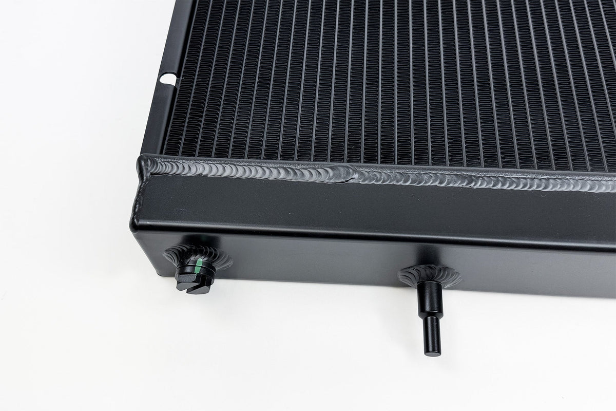 CSF High-Performance All-Aluminum Radiator - Black for Nissan GT-R R34