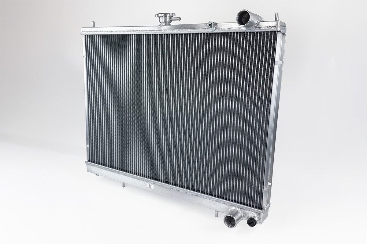 CSF High-Performance All-Aluminum Radiator - Silver for Nissan GT-R R34