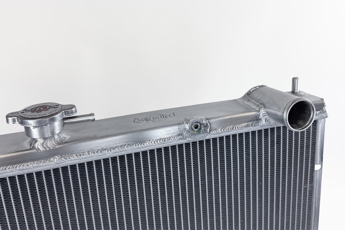 CSF High-Performance All-Aluminum Radiator - Silver for Nissan GT-R R34