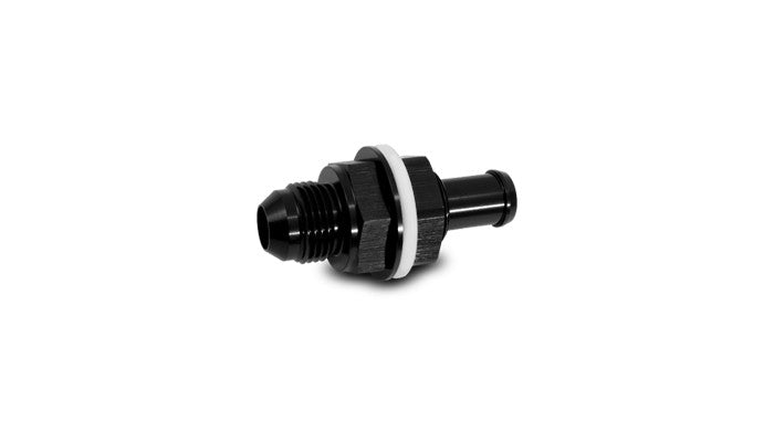 Vibrant Fuel Cell Bulkhead Adapters, AN Flare to Barb