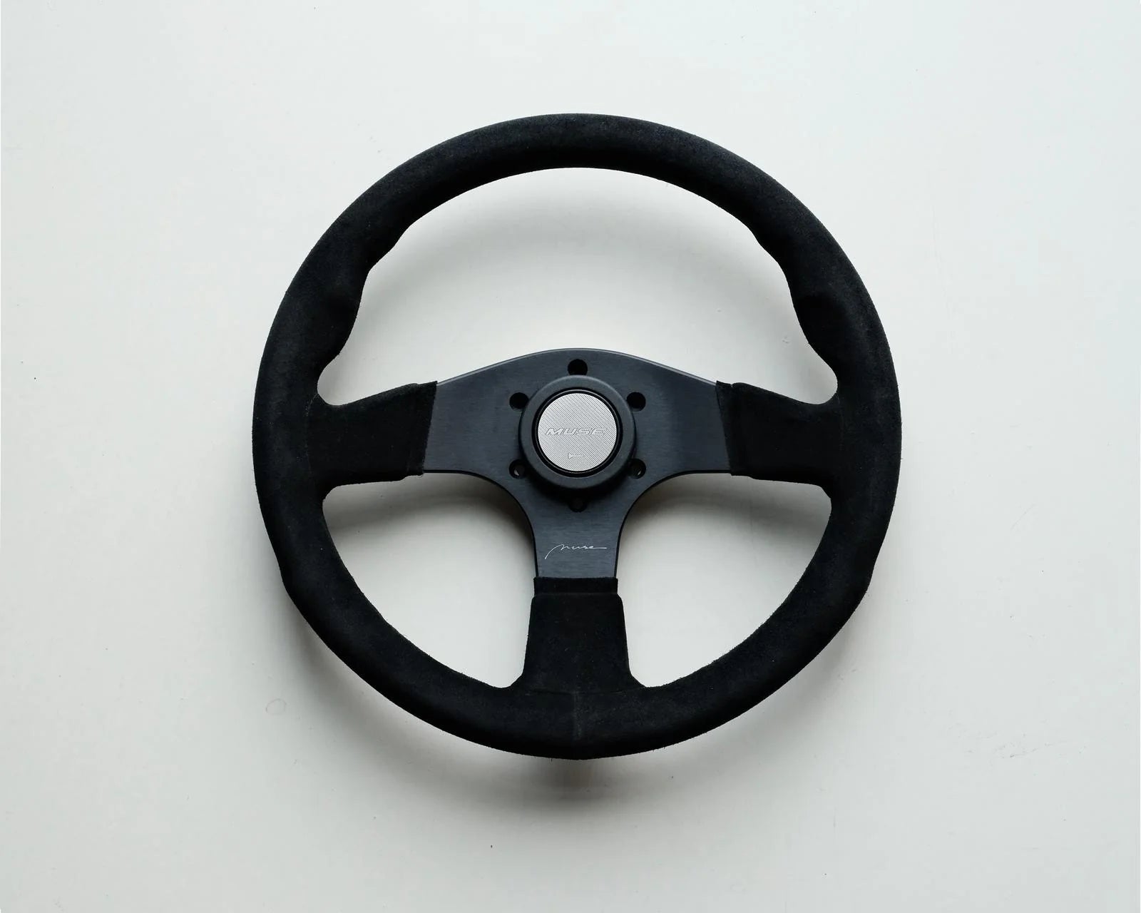 MUSE JAPAN BUCK LEATHER 330MM STEERING WHEEL