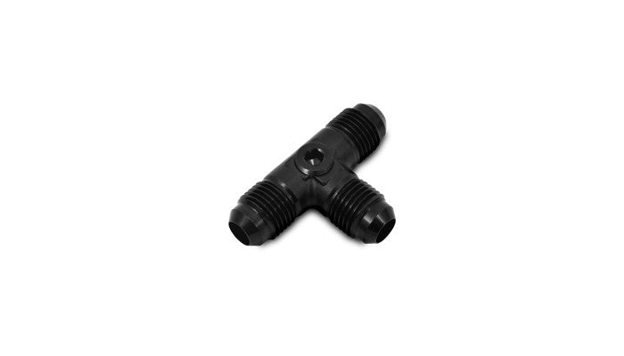 Vibrant Male AN Flare Tee Adapters with 1/8" NPT Port