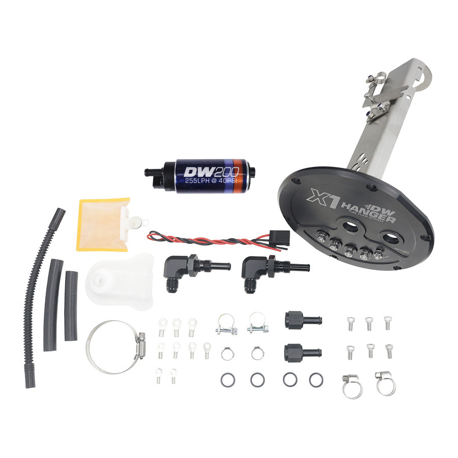 DeatschWerks X1 Fuel Pump Hanger w/ DW200 Fuel pump for Nissan 240SX/Silvia S13
