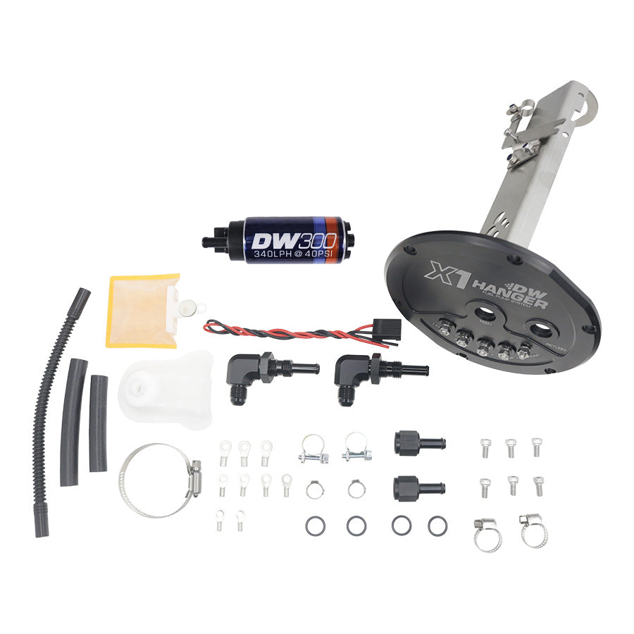 DeatschWerks X1 Fuel Pump Hanger w/ DW300 Fuel pump for Nissan 240SX/Silvia S13