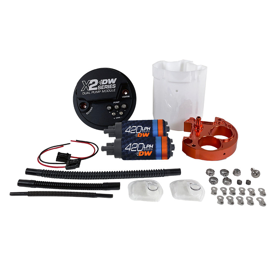 DeatschWerks X2 Fuel Pump Module w/DW420 Fuel pumps for Subaru WRX STI GRB/GVB/VAB (2008-2021)