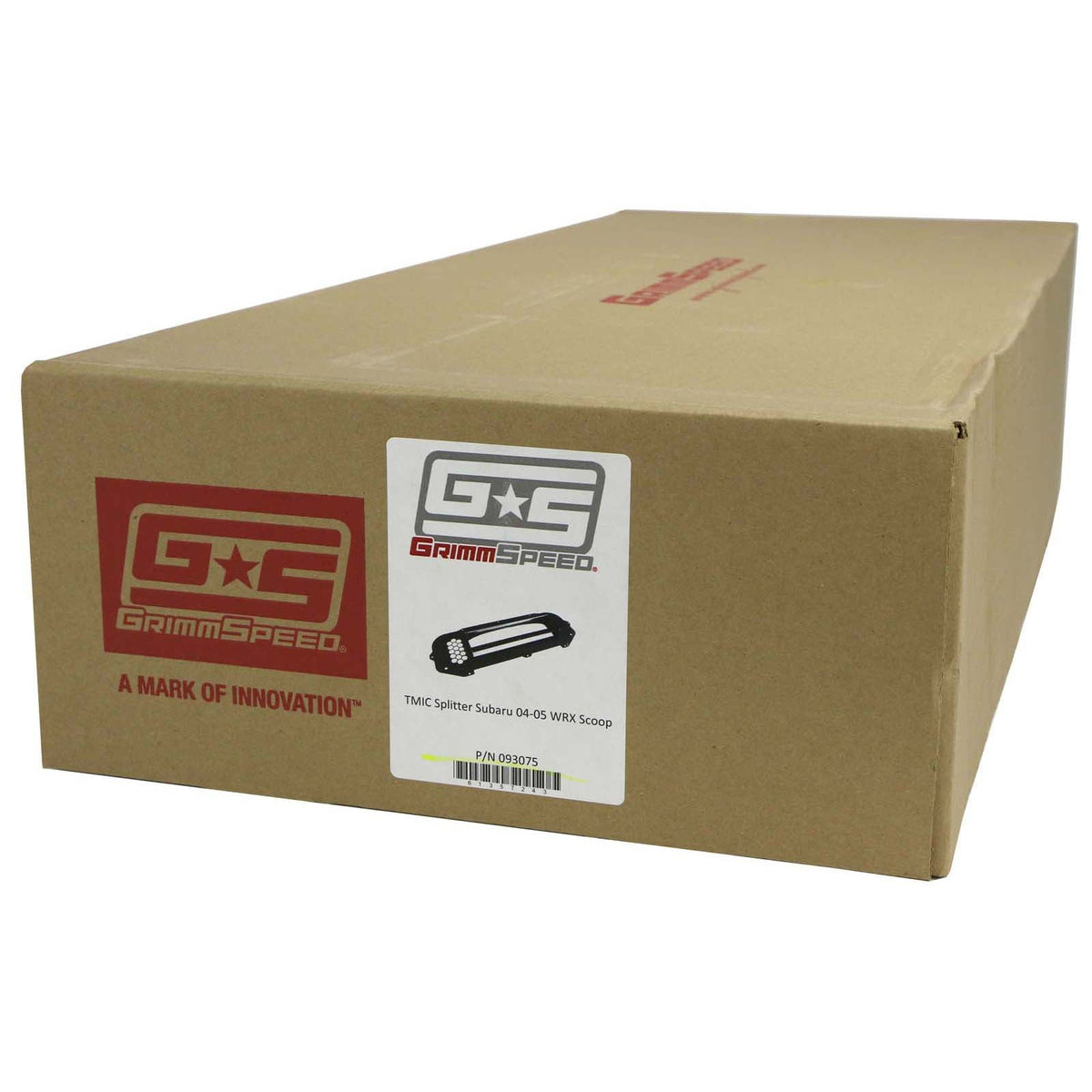 GrimmSpeed Top Mount Intercooler Splitter - 2004-05 Subaru WRX for Subaru WRX/STI GDB (2004-2005)
