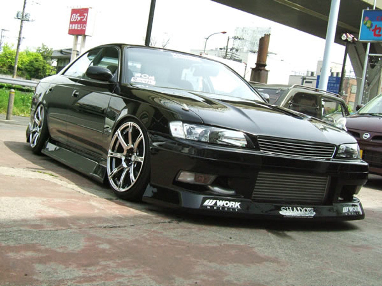 Car Modify Wonder Shadow Vented Hood for Mark II (92-96 JZX90)