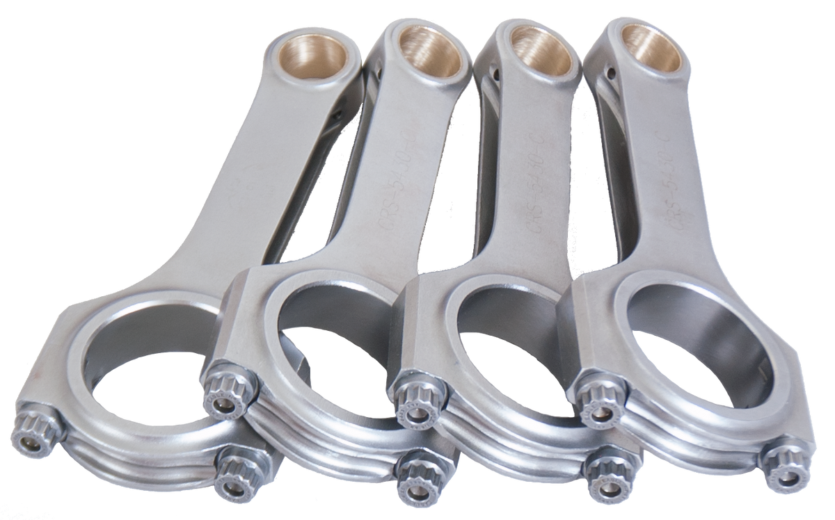Eagle 5.43" 4340 H-Beam Connecting Rods, B18c Vtec, 3/8" Arp 2000 Bolts for Honda Integra Type R (B18C) DC2