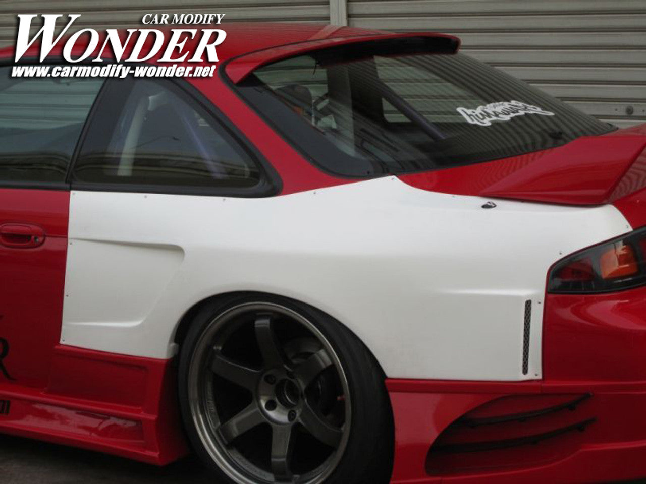 Car Modify Wonder GLare 50mm GT Rear Fenders (95-98 S14)