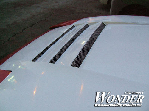 Car Modify Wonder Glare Lotus Vented Hood for 180SX (89-94 S13)