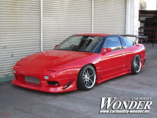 Car Modify Wonder Glare Lotus Vented Hood for 180SX (89-94 S13)