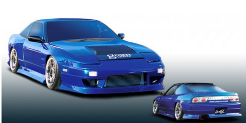 D-MAX 180sx Type 3 Complete Aero Kit (89-94 S13)
