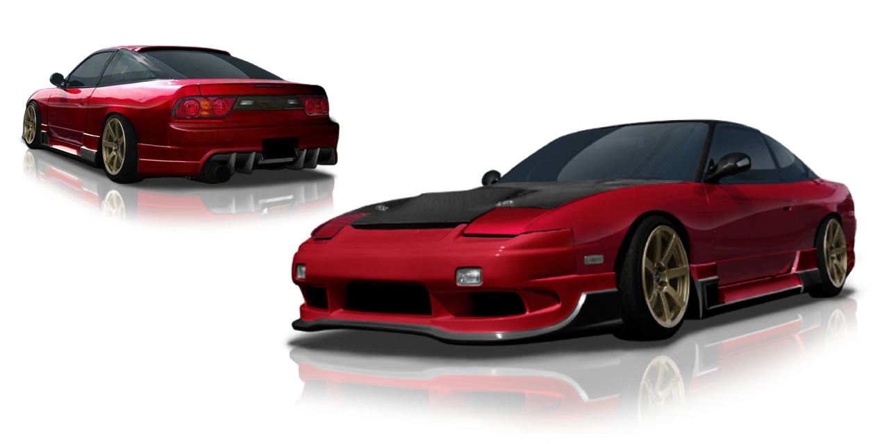 Origin Lab Racing Line V2 Full Body Kit for 180sx (89-94 S13)