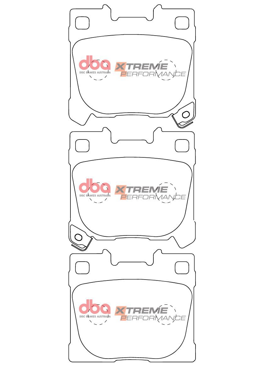 DBA Rear Performance Brake Pads DB15148 for Toyota GR Corolla GR Corolla (2022+)
