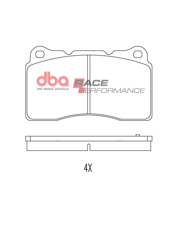 DBA Front Performance Brake Pads DB1678 for Toyota/Subaru/Mitsubishi GR86 / 86 / WRX STI / Impreza WRX STI / Lancer Evolution X / Lancer Evolution VII-IX / Lancer Evolution IV-VI ZN8/ZN6/VAB/GRB/GVB/CZ4A/CT9A/CN9A/CP9A (2021+, 2012-2021, 2014-2021, 2