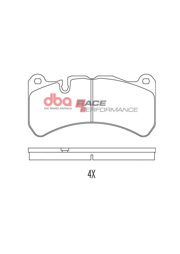 DBA Front Performance Brake Pads DB1845 for Subaru WRX STI VAB (2014-2021)