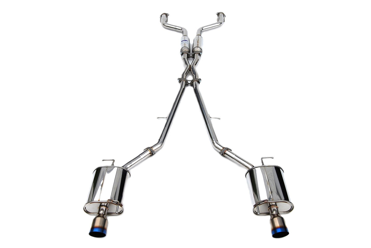 Invidia Q300 Dual Single Layer Titanium tip Cat-back Exhaust for Infiniti G35/G37 V35/V36 (2007+)