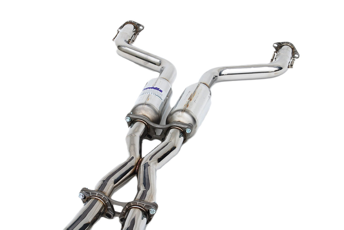 Invidia Q300 Dual Rolled Titanium tip Cat-back Exhaust for Infiniti G35/G37 V35/V36 (2007+)