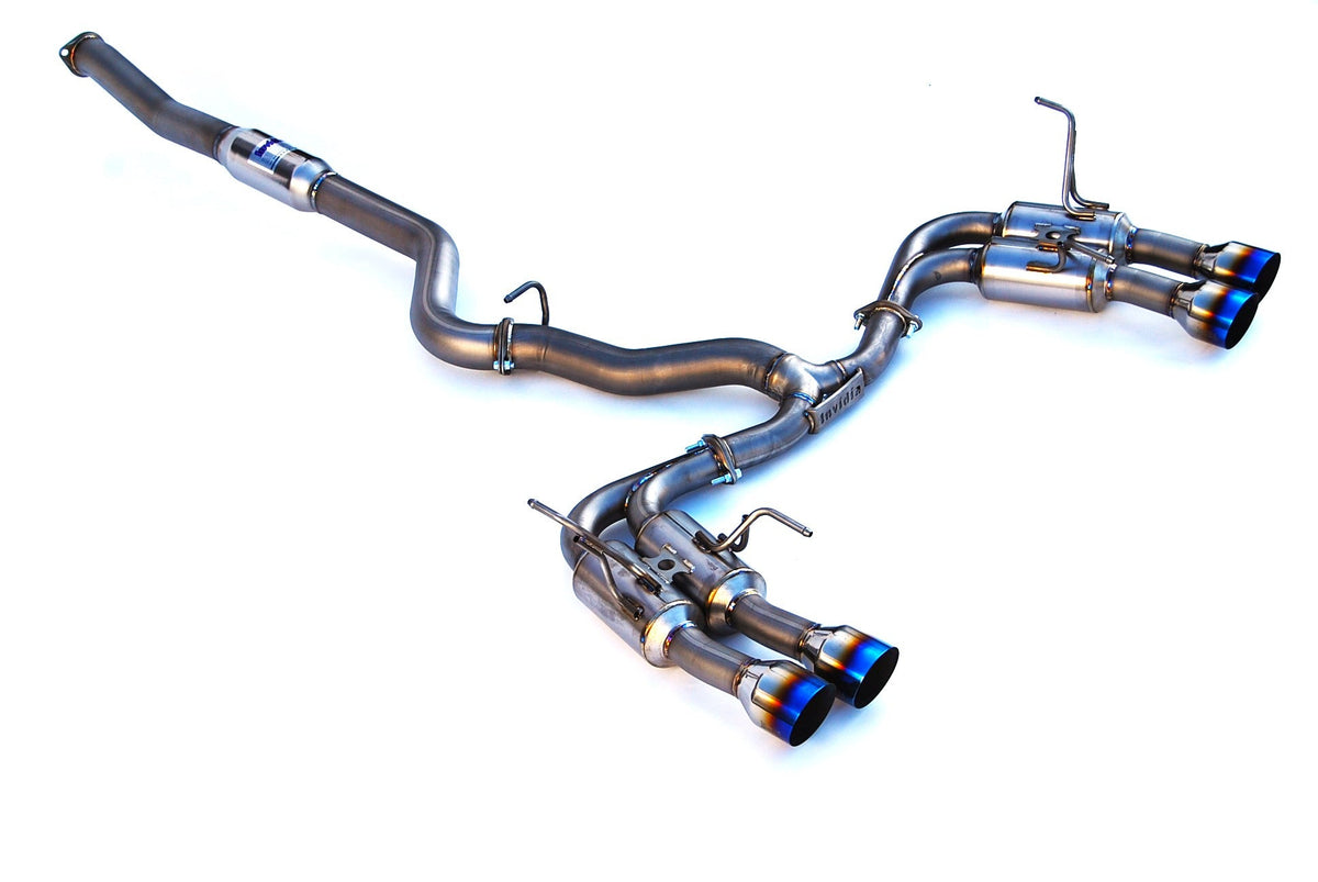 Invidia Gemini R400 Full Titanium Cat-back Exhaust for Subaru WRX/STI GRB/GVB (2011-2014)