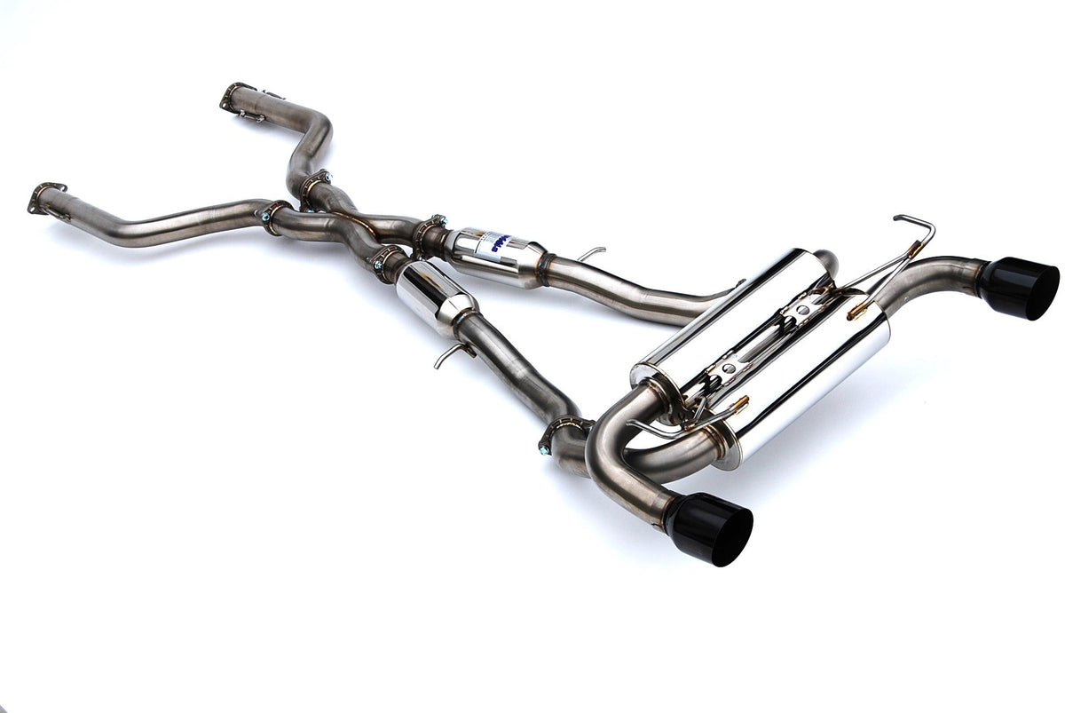 Invidia New Gemini Black tip Cat-back Exhaust for Nissan Z RZ34 (2022+)