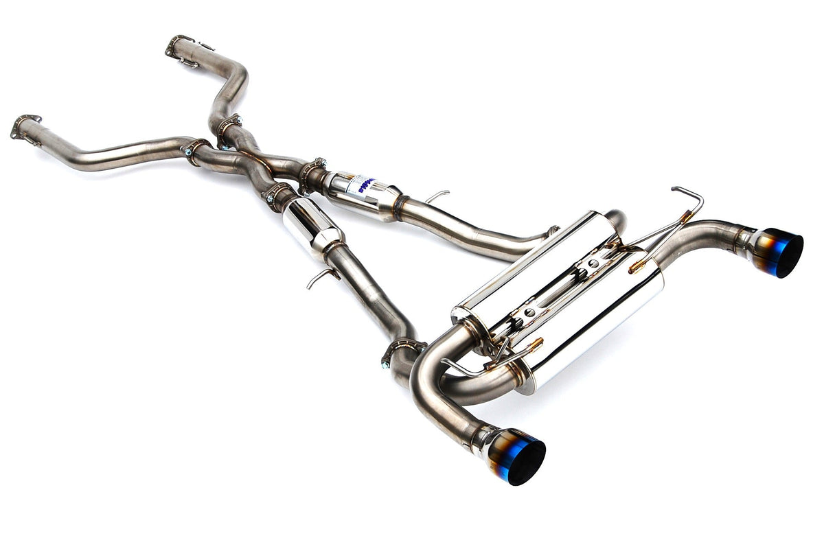 Invidia New Gemini Single Layer Titanium tip Cat-back Exhaust for Nissan Z RZ34 (2022+)