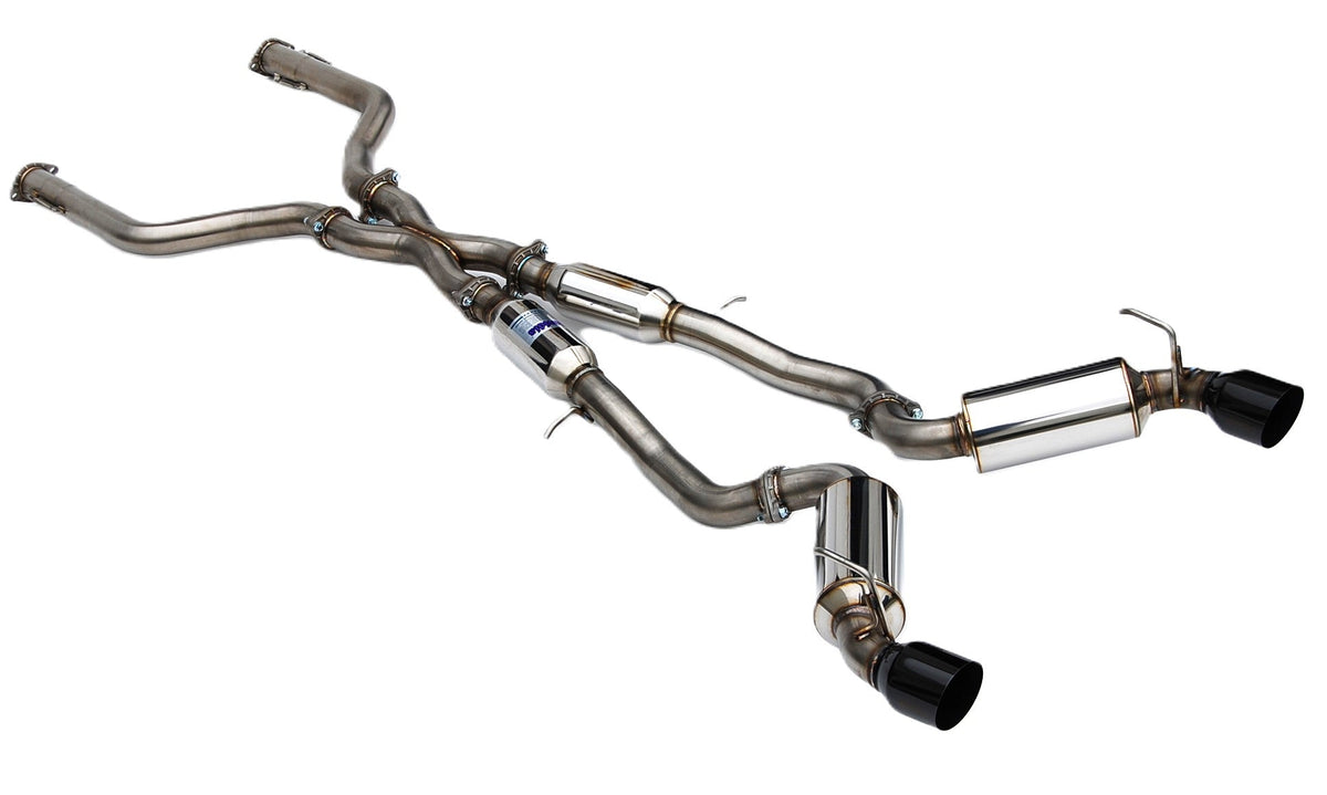 Invidia New Dual N1 Black tip Cat-back Exhaust for Nissan Z RZ34 (2022+)