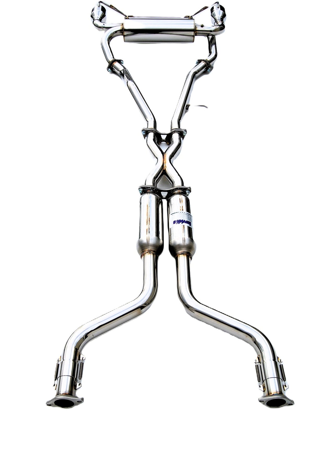 Invidia Gemini Rolled S.S. tip Cat-back Exhaust for Infiniti G35 V35 (2003-2007)