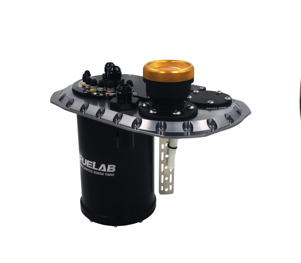 Fuelab 62810-0 Quick Service Surge Tank (QSST) 2.0 - Titanium