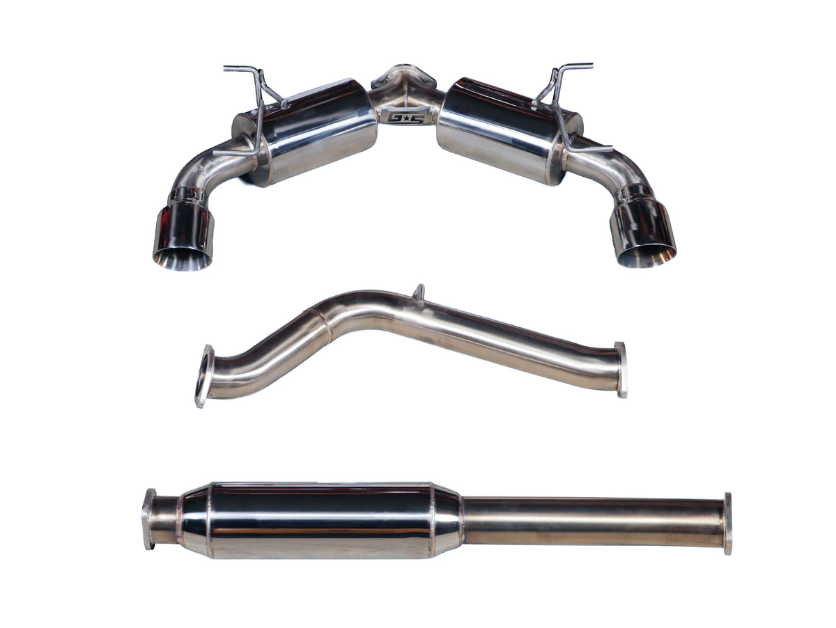 GrimmSpeed BRZ / FR-S / GR86 Gentleman's Catback Exhaust for Toyota/Subaru GR86/BRZ/86 ZN8/ZN6