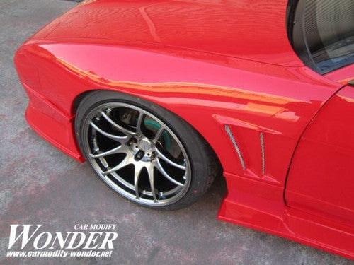 Car Modify Wonder GT Glare 30mm Front Fenders for 180SX (89-95 S13)