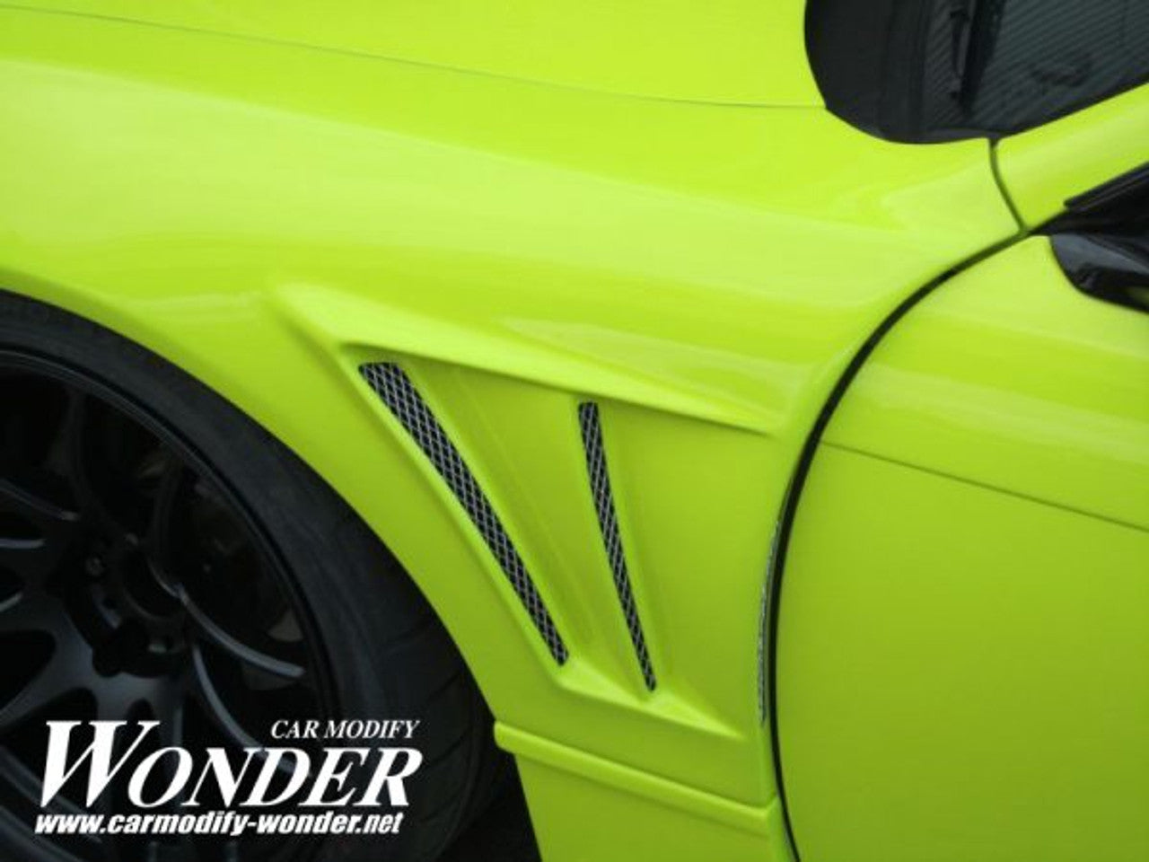 Car Modify Wonder Glare 30mm GT Front Fenders for Kouki (96-98 S14)