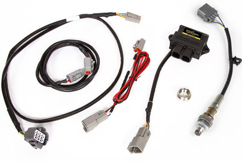 Haltech WB1 NTK - Single Channel CAN O2 Wideband Controller Kit - NTK LZA09-E1 Laboratory Grade 6mA Sensor