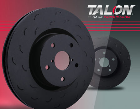 Hawk Performance Slotted-Only Talon Plus Street & Motorsports HTS5312 for Honda S2000 AP1/AP2 (2000-2009)