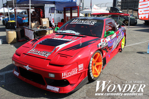 Car Modify Wonder SD Glare 30mm Rear Fenders for 180SX (89-95 S13)