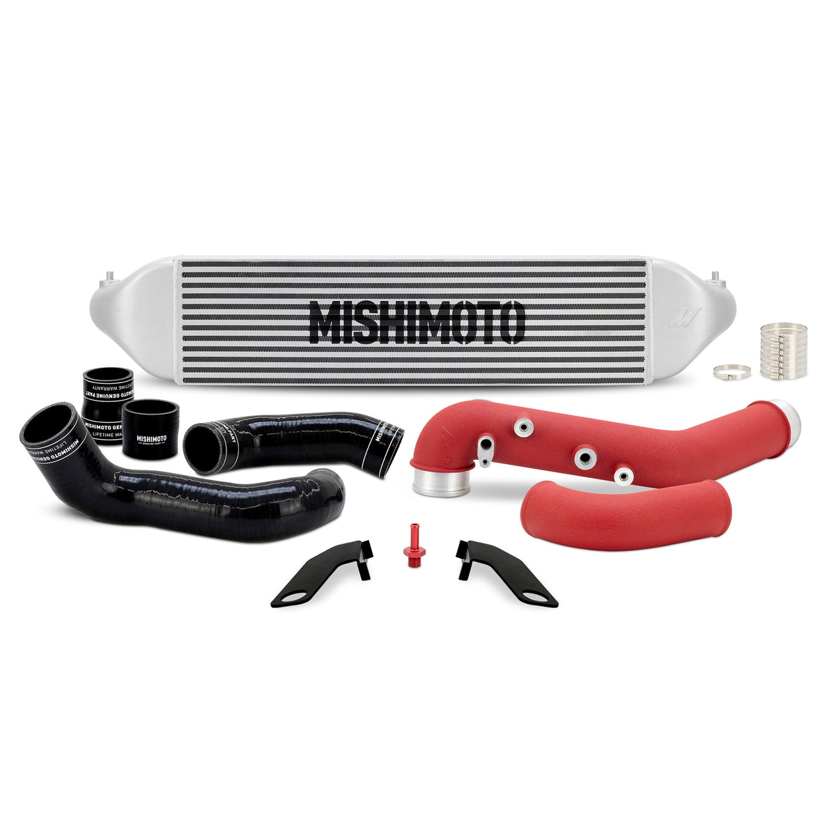 Mishimoto Performance Intercooler Kit, Silver/Red for Honda Civic Type R FL5 (2023+)