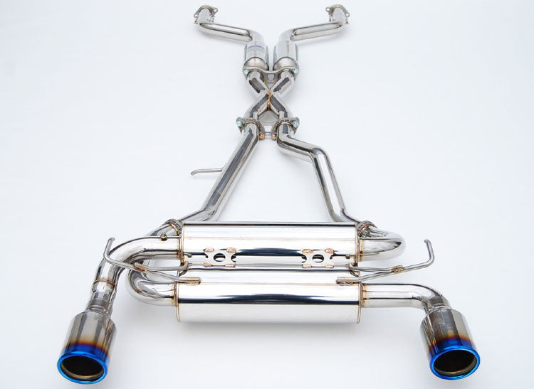 Invidia Gemini Rolled Titanium tip Cat-back Exhaust for Nissan 350Z Z33 (2002-2008)