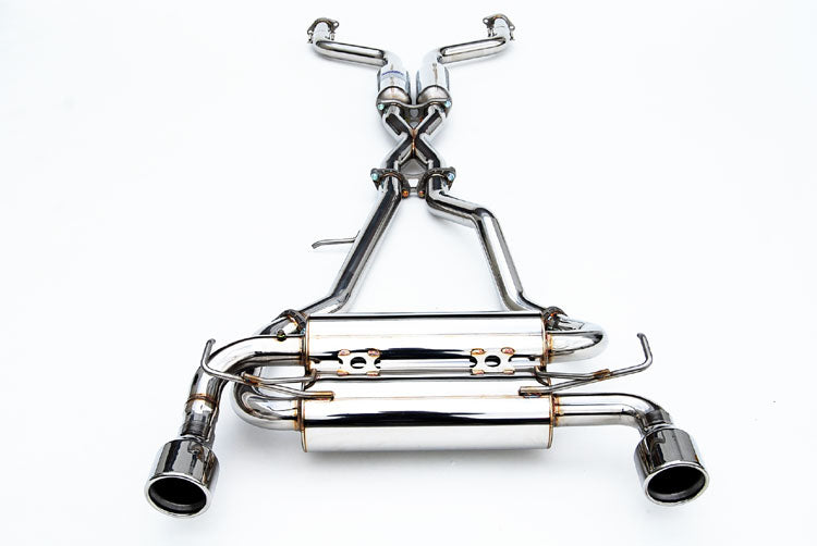 Invidia Gemini Rolled S.S. tip Cat-back Exhaust for Nissan 350Z Z33 (2002-2008)